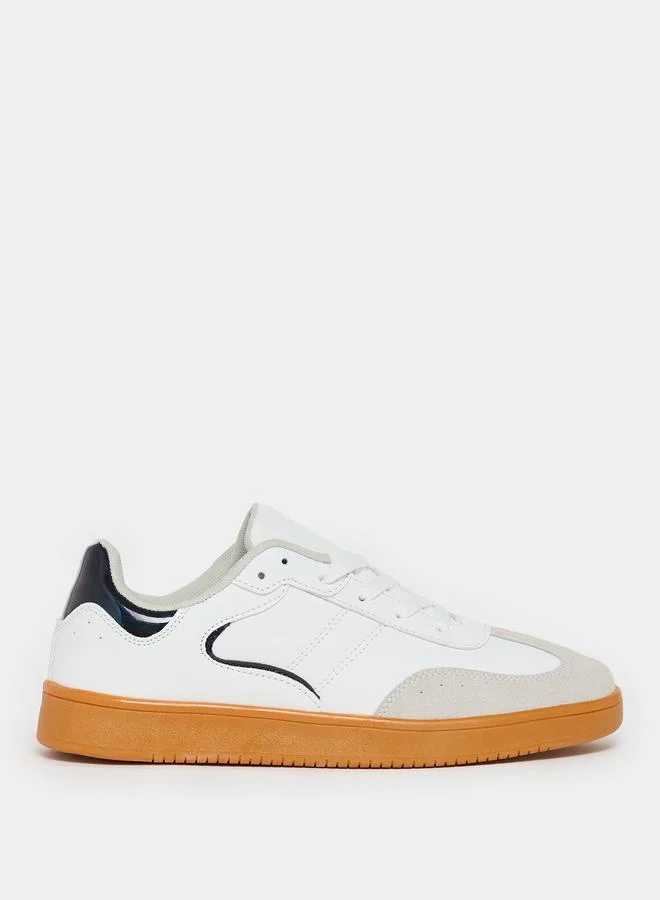 Styli Styli Retro Sole Low Top Lace Up Sneakers