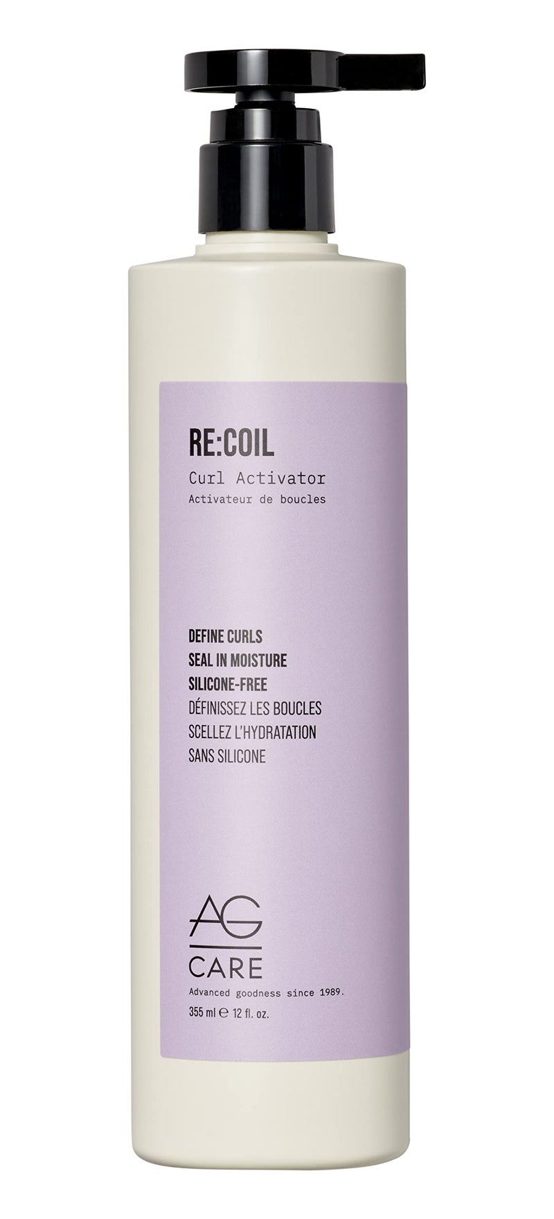 AG Care AG Care ReCoil Curl Activator Curl Cream AwardWinning Curl Creating Complex  UltraNourishing Curly Hair Cream for Defined Healthy Curls 12 Fl Oz