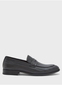 Robert Wood Weave Detail Formal Loafers  - Image 1