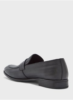Robert Wood Weave Detail Formal Loafers  - Image 2
