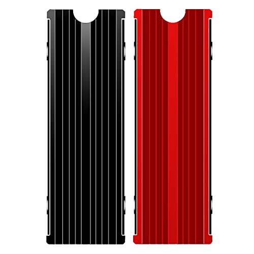SGTKJSJS M.2 NVMe Heatsink, 2280 SSD Heat Sink for Single/Double Sided With Thermal Silicone Pads for PC/PS5 PCIE or SATA SSD (2PCS) - Image 1