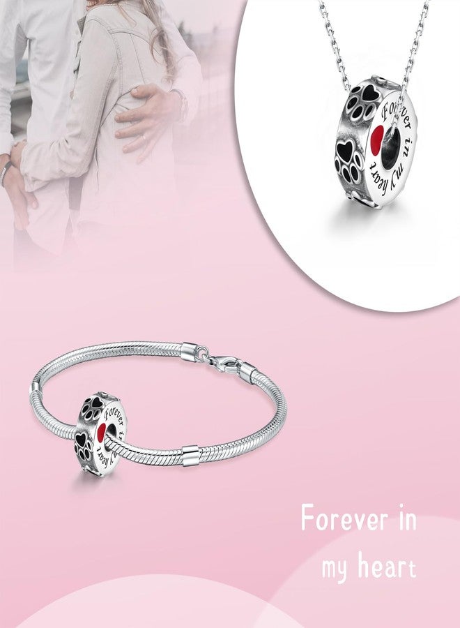 APOTIE Sterling Silver Cremation Urn Bead Charm for Bracelet Holds Ashes Keepsake Pendant Memorial Jewelry Gifts for Women Loss Loved One - Image 2