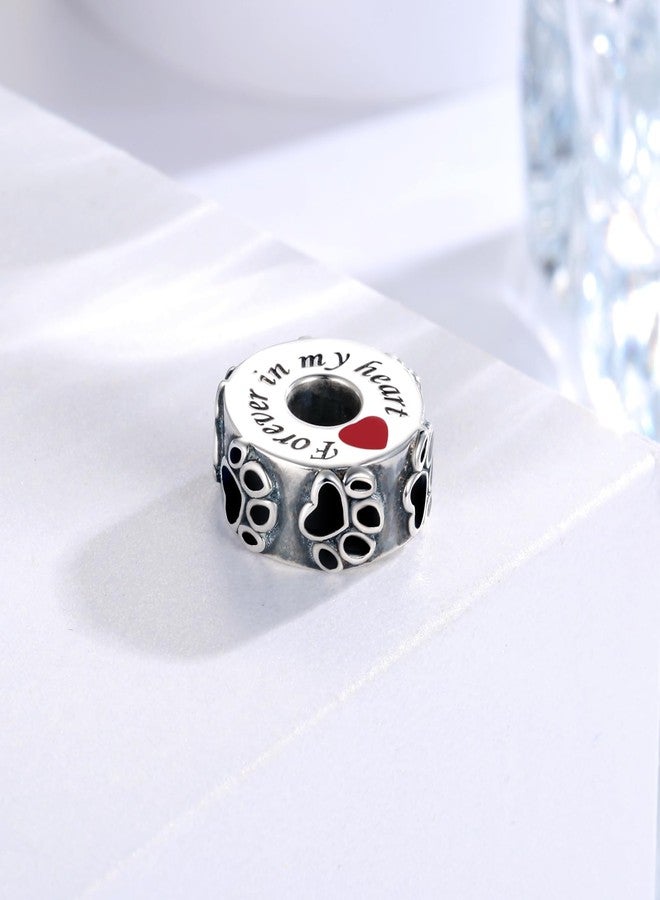APOTIE Sterling Silver Cremation Urn Bead Charm for Bracelet Holds Ashes Keepsake Pendant Memorial Jewelry Gifts for Women Loss Loved One - Image 5