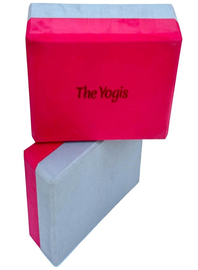 The Yogis مكعبات اليوغا من ذا يوغي | مكعبات اليوغا (مجموعة من قطعتين، حجم كبير جدًا)، مصنوعة من مادة إسفنجية EVA عالية الكثافة وممتازة لتوفير القوة والتوازن والمرونة، مقاومة للروائح، حجم عادي (9 × 6 × 3 بوصات، مجموعة من قطعتين مع حزام) - Image 4