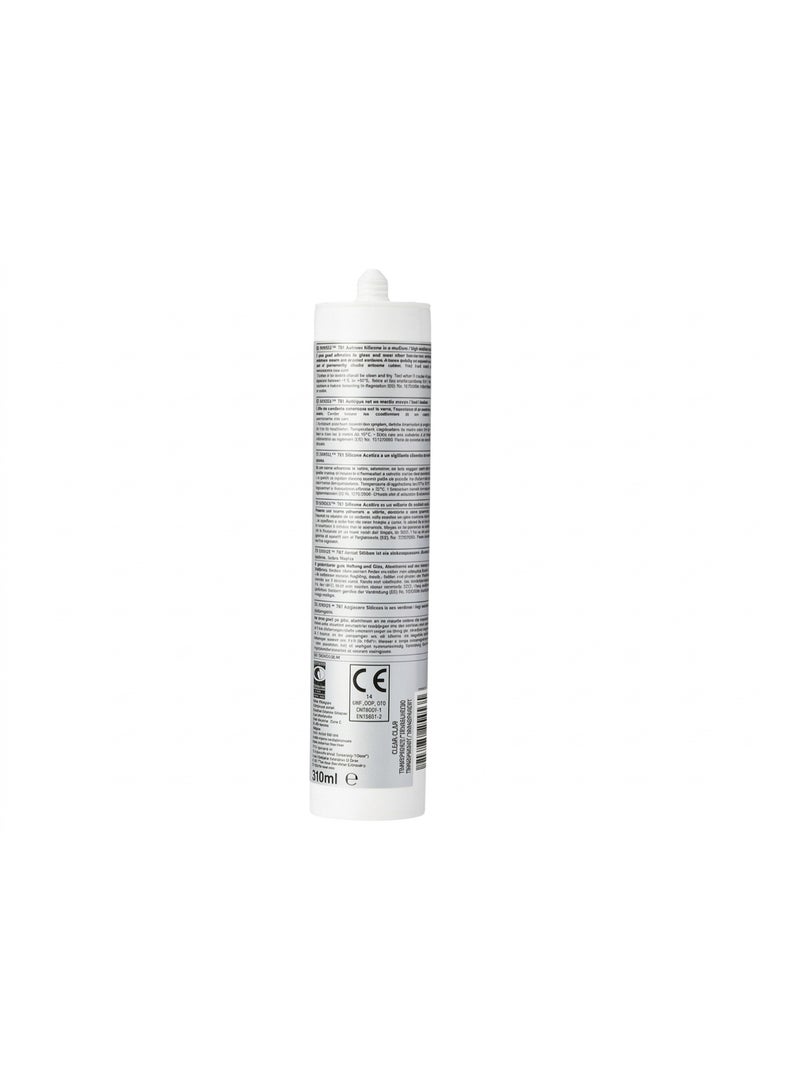 Dowsil 781 Acetoxy Silicone Sealant Clear 310ml | Multi-Purpose Waterproof Sealant for Glass, Aluminum & General Sealing - Image 2