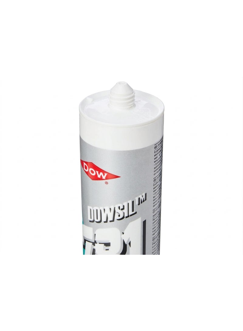 Dowsil 781 Acetoxy Silicone Sealant Clear 310ml | Multi-Purpose Waterproof Sealant for Glass, Aluminum & General Sealing - Image 3