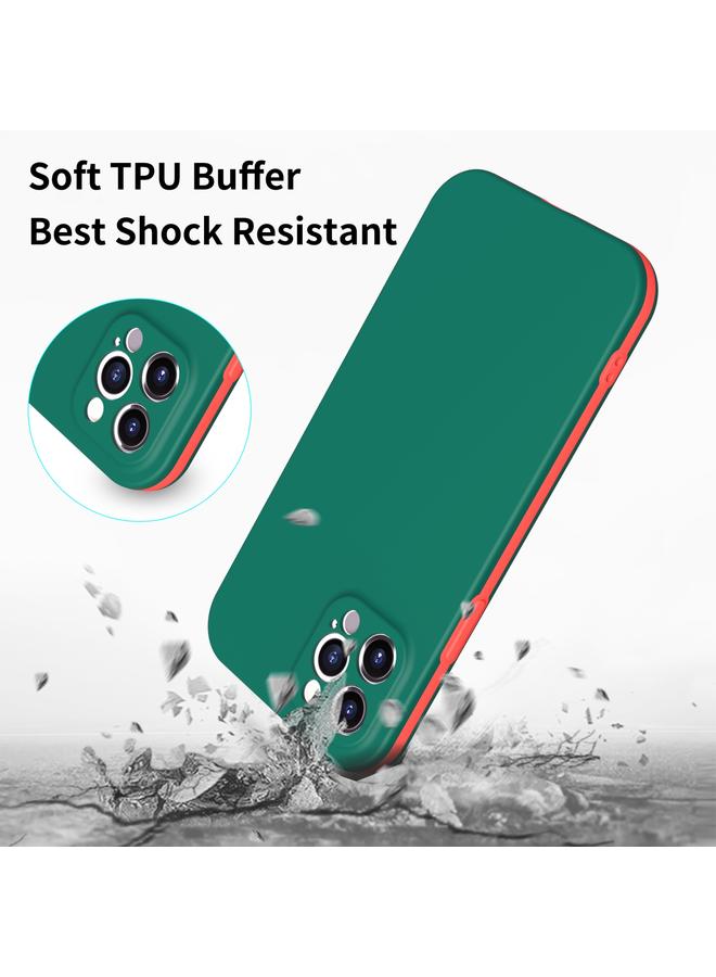 Zaboon Case For iPhone 12 Pro Two Color Full Protective 3-in-1 Phone Case - Image 3