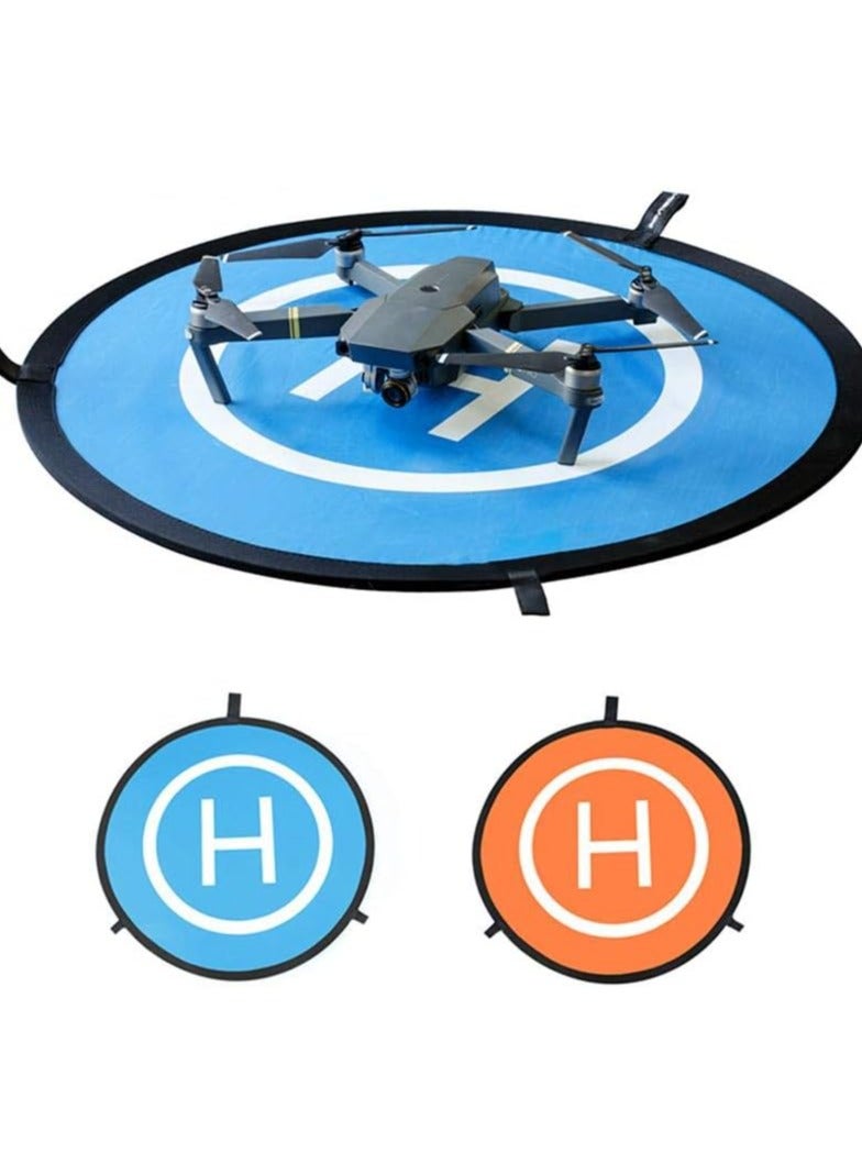 Pgytech Foldable Drone Landing Pad Helicopter Mini helipad compatible with Drones DJI MINI 3 Mavic 3 DJI Air 2S DJI Mini 2/ Mavic Air 2/ Mavic Mini/Mavic 2/DJI FPV/DJI Mavic Pro 75cm - Image 1