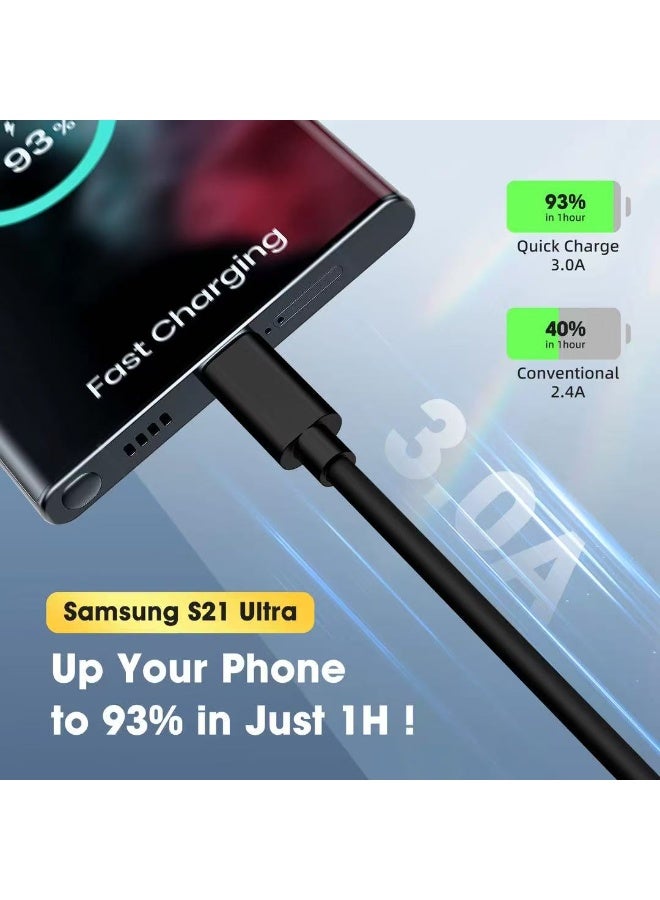 USB 3.2 to USB C Cable 2 Meter 3 Ampere PD 60W 10Gbps Fast Charging Type C Cord For  MacBook iPad PC Laptop iphone Sumsung etc Support QC 3.0/4.0 fast charging protocol - view 2