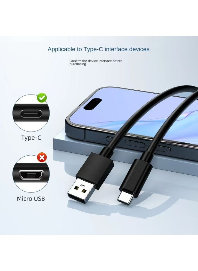USB 3.2 to USB C Cable 2 Meter 3 Ampere PD 60W 10Gbps Fast Charging Type C Cord For  MacBook iPad PC Laptop iphone Sumsung etc Support QC 3.0/4.0 fast charging protocol - view 5