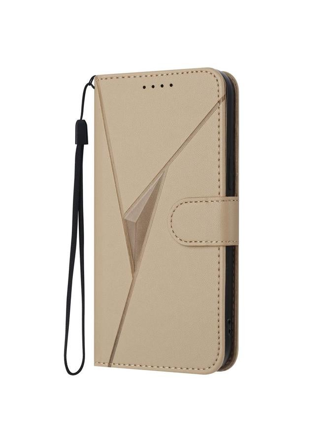 S-TOP Case For Infinix Smart 6 / Smart 6 HD Triangle Pattern Buckle Clasp Leather Phone Case - Image 2