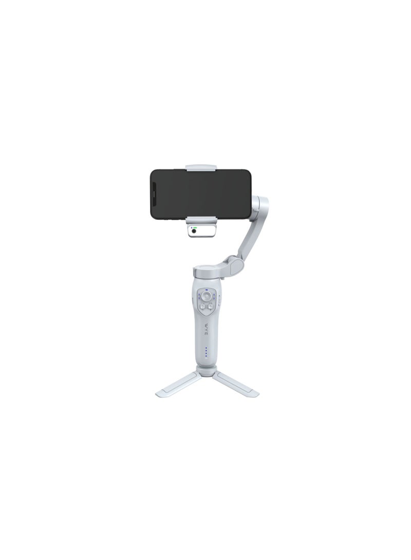 WYE Smartphone 3-Axis Gimbal Stabilizer | Magnetic Mount | AI Tracking | Anti-Shake Video Stabilizer | Portable Vlogging Tool | Compatible with Mobile Phones - Image 4