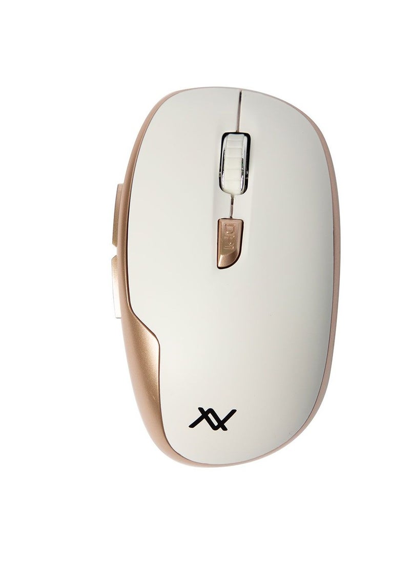 LAVVENTO L'AVVENTO 2.4GHz Wireless Mouse - White*Gold MO34W  - Image 1