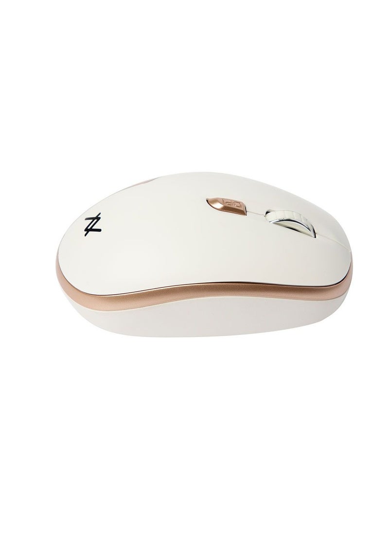 LAVVENTO L'AVVENTO 2.4GHz Wireless Mouse - White*Gold MO34W  - Image 4