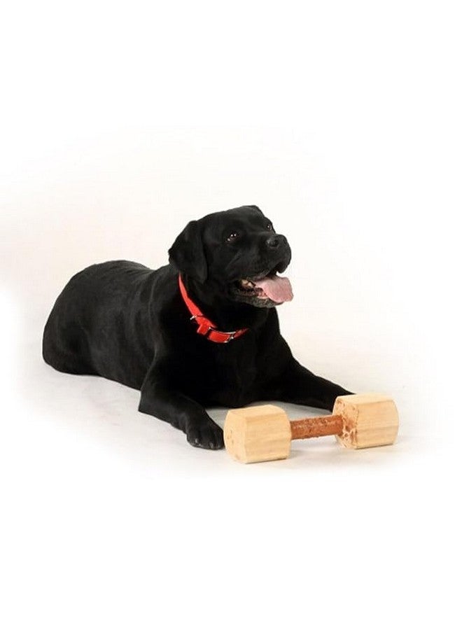 Wooden Dumbbell Chew Toy, 100% Natural Wood Training Toy For Dogs And Puppies - Keeps Teeth And Gums Healthy Oral Care - Image 5