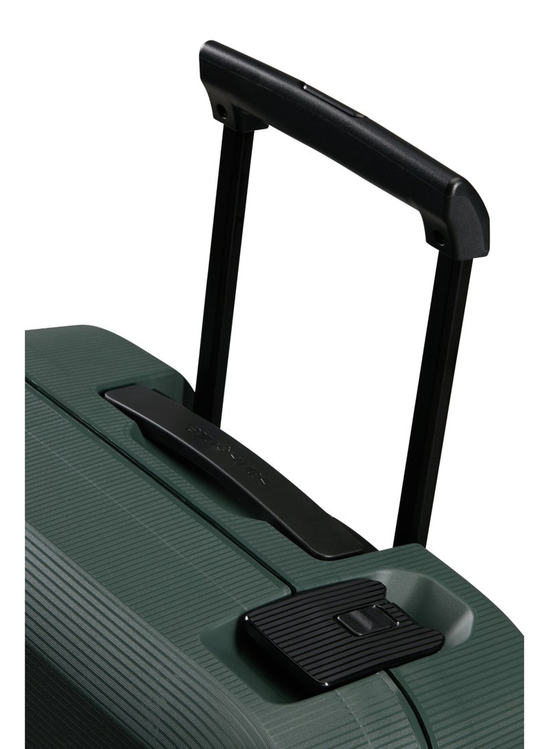 Samsonite Magnum Eco 55cm – Green Hard Shell Spinner Cabin size luggage. - Image 3
