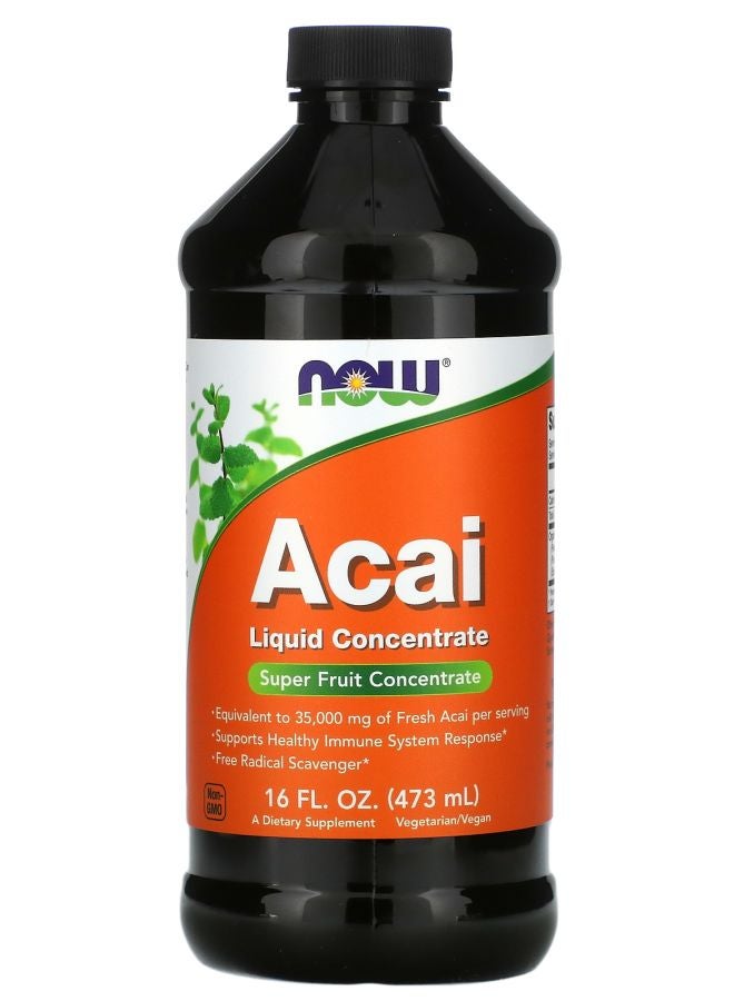 now Acai Liquid Concentrate 16 fl oz (473 ml)