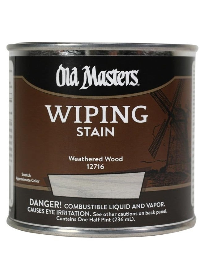 Old Masters 12716 Semi-Transparent Oil-Based Wiping Stain, 0.5 Pint, Weathered Wood - Image 5