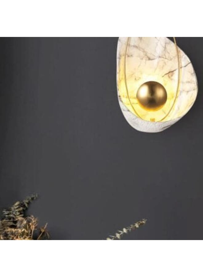 وهج  إضاءة حائط LED حديثة من الراتنج المشع  - Image 3
