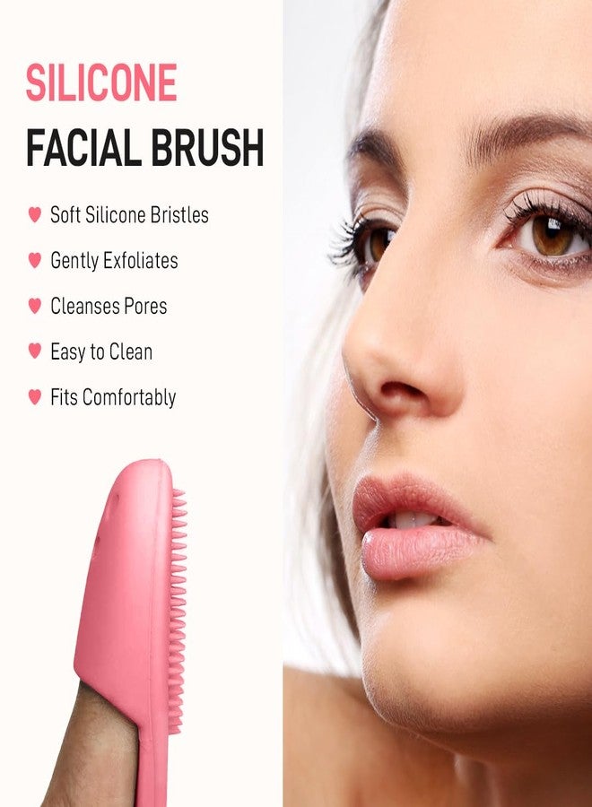 Multibrite Nose Exfoliator Brush, Gentle Facial Cleansing Tool with Soft Silicone Bristles, Deep Pore Cleanser, Blackhead Removal, Precise Exfoliation & Long-Lasting Skin Care - Image 2