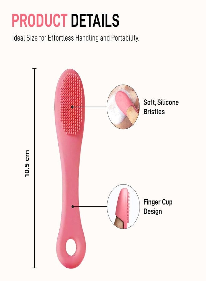 Multibrite Nose Exfoliator Brush, Gentle Facial Cleansing Tool with Soft Silicone Bristles, Deep Pore Cleanser, Blackhead Removal, Precise Exfoliation & Long-Lasting Skin Care - Image 3