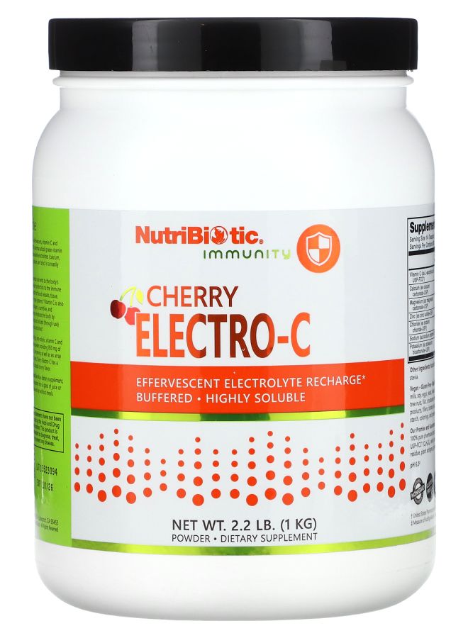 Nutribiotic Immunity Cherry Electro-C 2.2 lbs (1 kg)