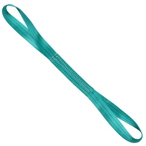 sumpluct Lift Sling Straps,2" x 2' 2-Ply Heavy Duty Flat Eye Lift Slings,Polyester Lifting Sling Strap Tree Saver Recovery Strap Web Sling Rigging Moving Tow Hoist Gear Straps 6400lb 5100lb 12800lb - Image 1