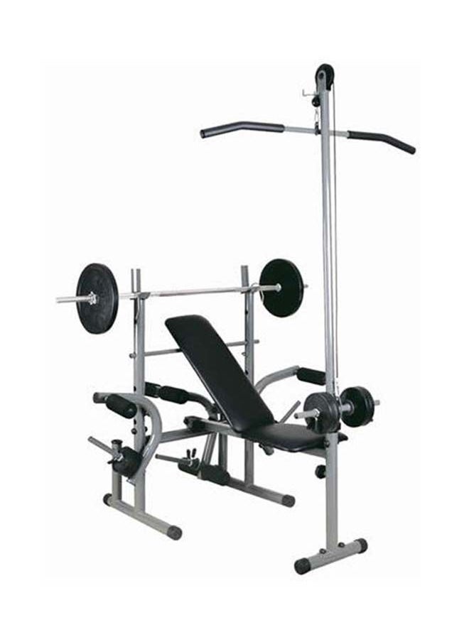 Marshal Fitness مقعد تمرين رفع الأثقال مع شريط سحب-Bxz-400Da  - Image 2