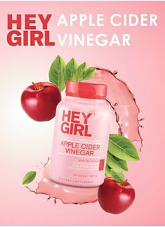 HEY GIRL NUTRITION Apple Cider Vinegar With Cayenne Pepper 120 Capsules  - Image 4