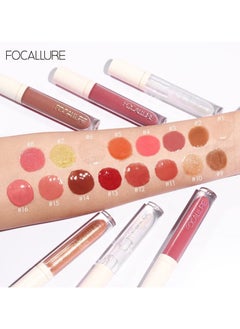 FOCALLURE High Shine Lip Glow Amber FA-153 #02  - Image 4