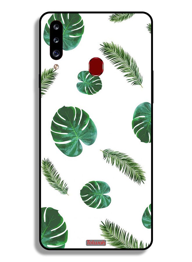 Tolwak Samsung Galaxy A20s Protective Case Cover Feathers Art  - Image 1