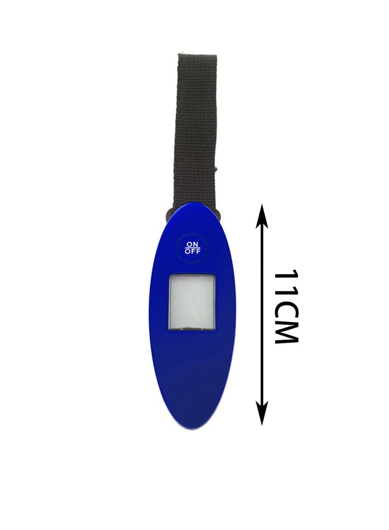 مقياس وزن رقمي محمول بشاشة LCD من Orange Ribbon صغير الحجم ومناسب لوزن الأمتعة والأغراض اليدوية بدقة عالية وتصميم مريح وسهل الاستخدام - Image 2