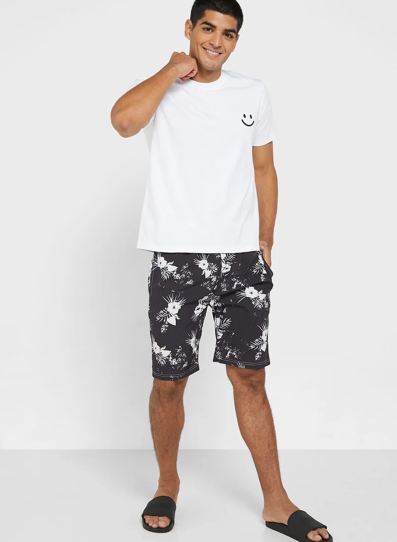 Seventy Five Floral Swimshorts