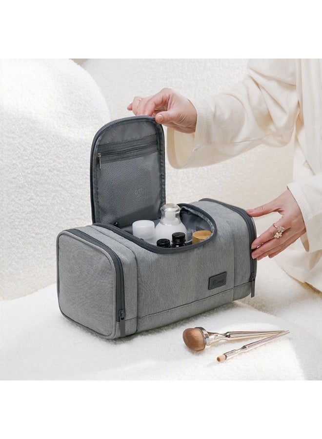 Large Travel Toiletry Bag for Men & Women – Lightweight Cosmetic Organizer with Handle, Waterproof Makeup Bag for Essentials & Accessories - Image 3