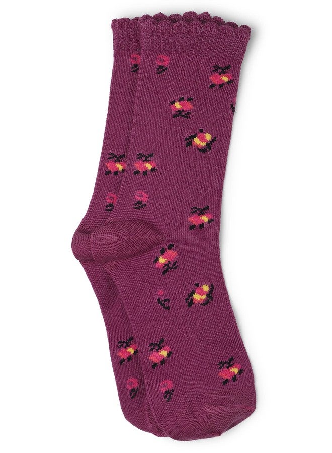 BODYCARE Girls Ankle Length Socks Pink Baby - Image 2