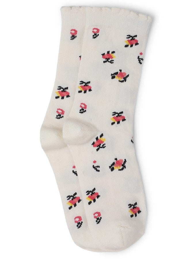 BODYCARE Girls Ankle Length Socks Pink Baby - Image 5