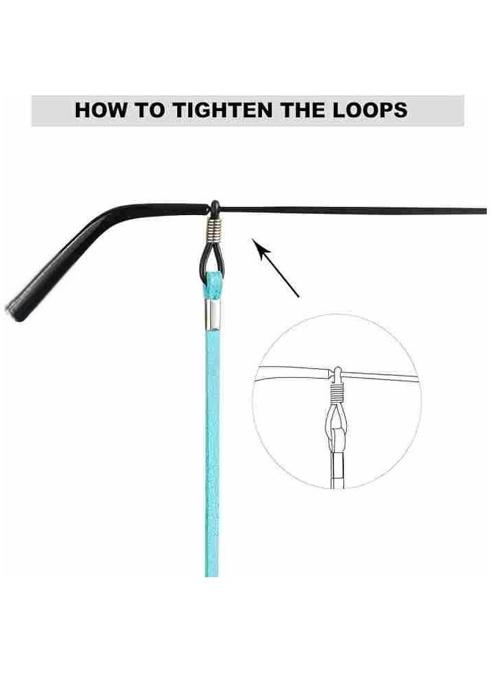 Generic sunglasses strap eyeglass holder strap glasses cord lanyard rope eyewear retainer for men women kids  - Image 3