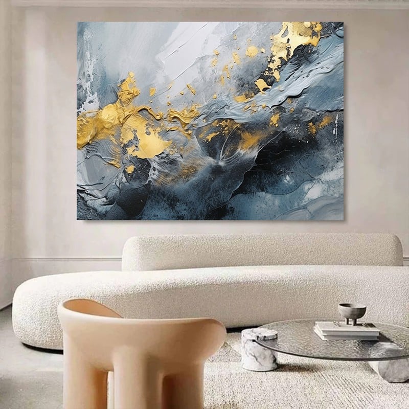 Marktna Canvas painting with a fine art design and a hollow frame, measuring (60×40), one piece - Image 2