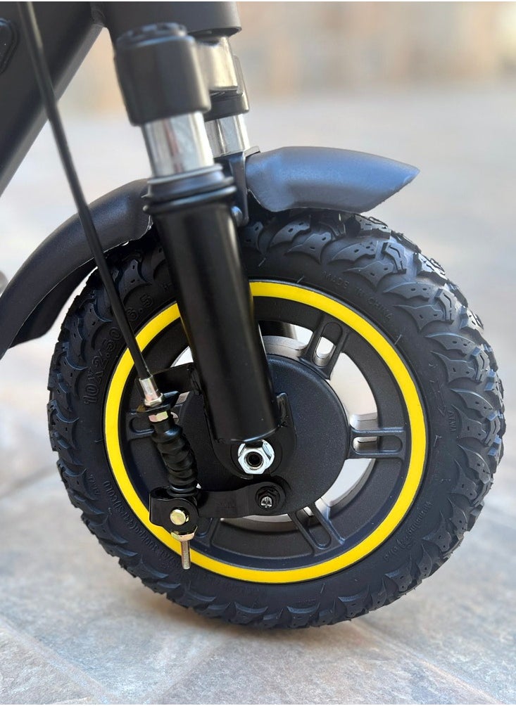 Crony - XM Max E Scooter 350W Motor, 36V 15.6AH Battery, 35-55KM/lH Top Speed, 25-45KM Range, Front Suspension, LED Base Light, LCD Display, App Connectivity, Foldable Electric Scooter with Phone Holder, Hand Bell,hook,Solid Tires, Lock, Lightweight Frame 120KG Load, Ideal E-Bike for Adults, Off-Road, Commuter E Skateboard, Fast Speed Electric Scooter for Adults Teens & Kids Urban Mobility tool,Perfect Scooter for Outdoor Adventures, Youth Electric Rideable, Portable Electric Scooter with Safety Features, Ideal for Kids Who Want to Explore, Fun and Practical Scooter for Family Rides, Suitable for Youth Riders,Antivibrator Black - Image 1