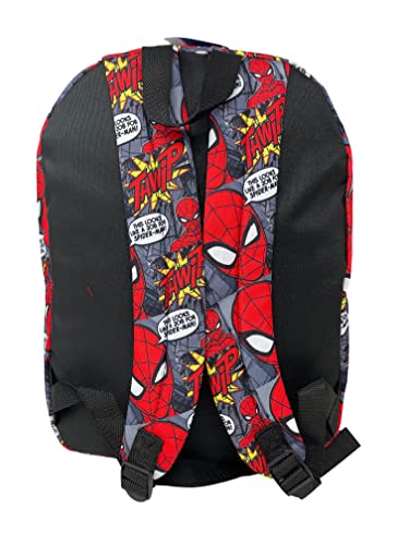 Fast Forward Spiderman 16 inches Allover Print Large Backpack- VERP - Image 3