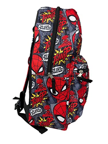 Fast Forward Spiderman 16 inches Allover Print Large Backpack- VERP - Image 2