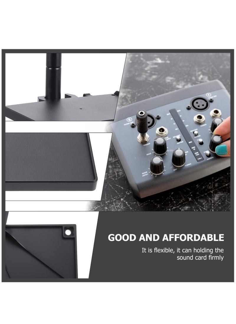 KASTWAVE - 2pcs Universal Sound Storage Tray Live Broadcast Microphone Mic Rack Stand - Image 1