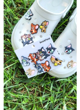 Tom and Jerry 8 Pieces Crocs Slipper Ornament Colorful Jibbitz Accessory - pzsku/Z2EB053BB307B43C07518Z/45/_/1730621662/e05e130b-34d4-4ecb-88c4-4f979455fe3f