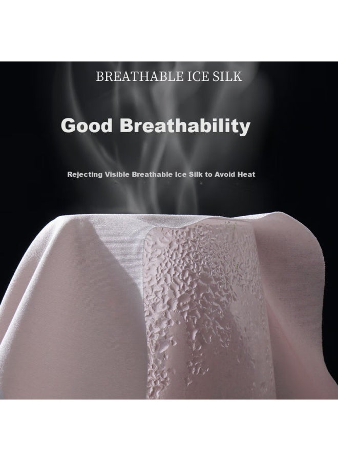 Madallo Seamless Ice Silk Summer Thin Invisible Panties 7a Antibacterial Transparent Triangle Shorts Head M - Image 5