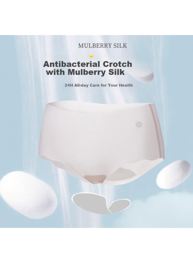 Madallo Seamless Ice Silk Summer Thin Invisible Panties 7a Antibacterial Transparent Triangle Shorts Head M - Image 3