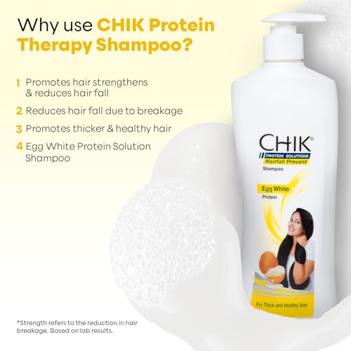 Chik Hairfall Prevent Egg Shampoo 340ml - Image 5