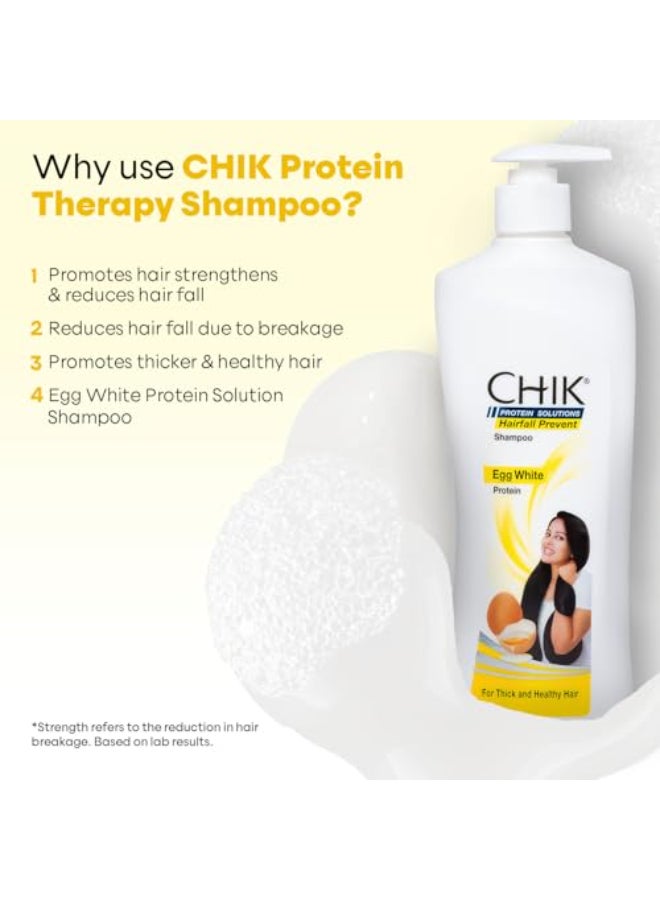 Chik Hairfall Prevent Egg Shampoo 340ml - Image 4