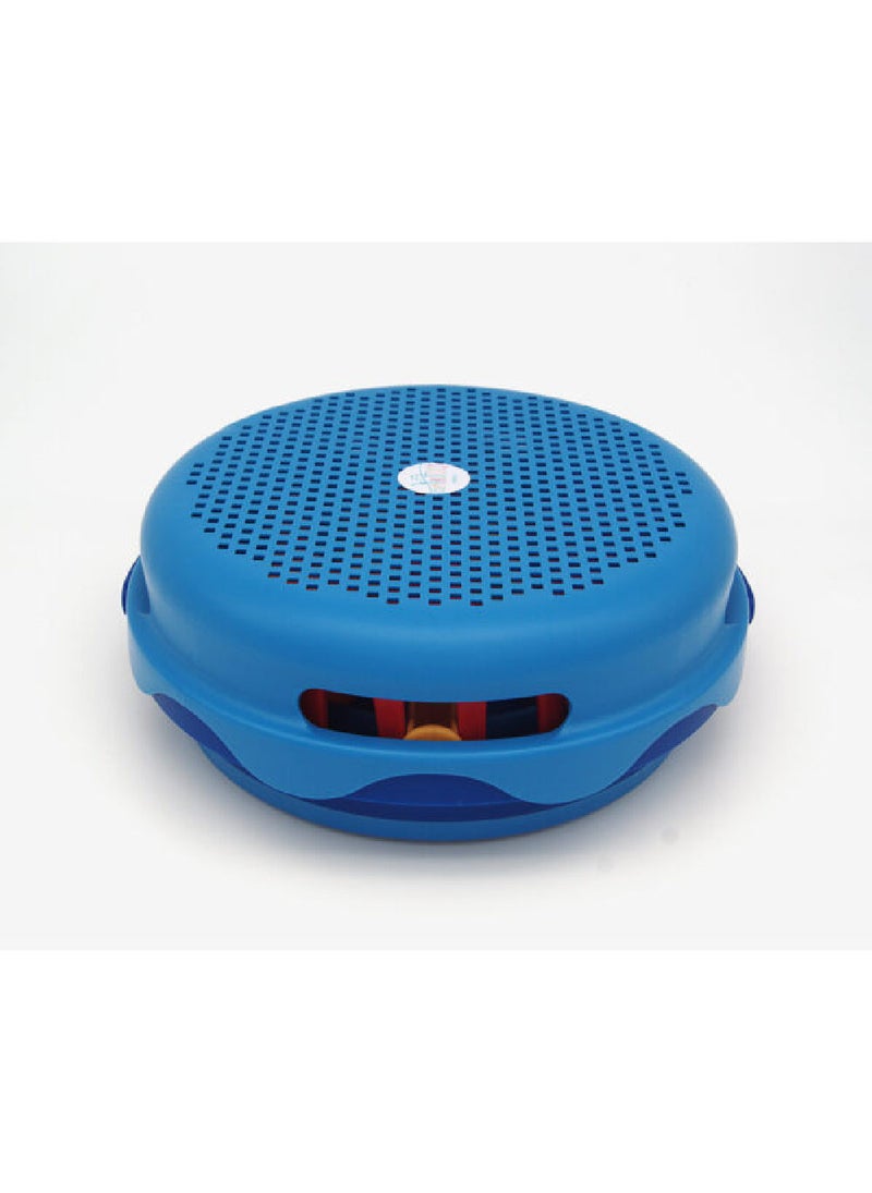 CompacToys CompacToys 7In1, Blue, Sand Toys is a complete set of Selected Sand Toys, Made of High-Quality Plastic, BPA Free, Elastic and Durable. It is Compact and can be carried in handbag.  - Image 4