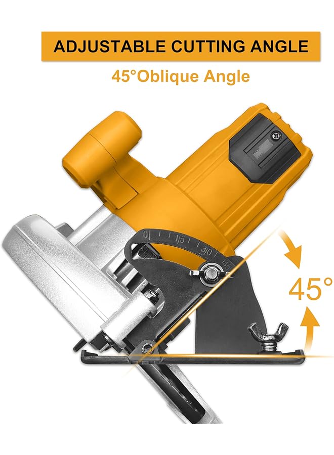INGCO Cs18538 1400W Circular Saw With 1 Set Extra Carbon Brushes 4800 Rpm - Image 3