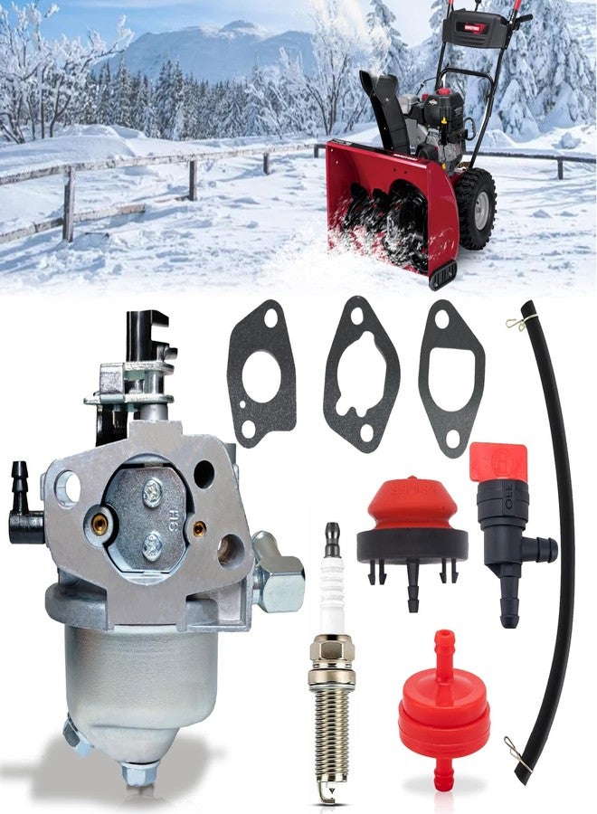 Chikia Huayi 170S 170SA 165S 165SA Snow Blower Carburetor Compatible For Cub Cadet Troy Bilt Storm 2410 2620 520-862 Carburetor MTD Yard Machines 31AM62EE700 179cc 208cc - Image 1